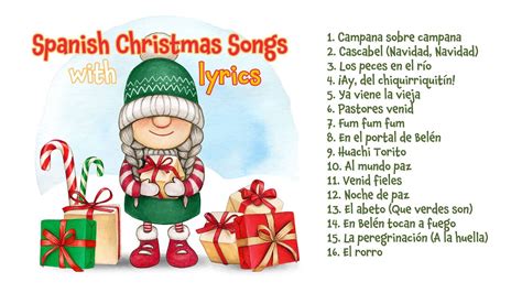 spanish xmas songs youtube